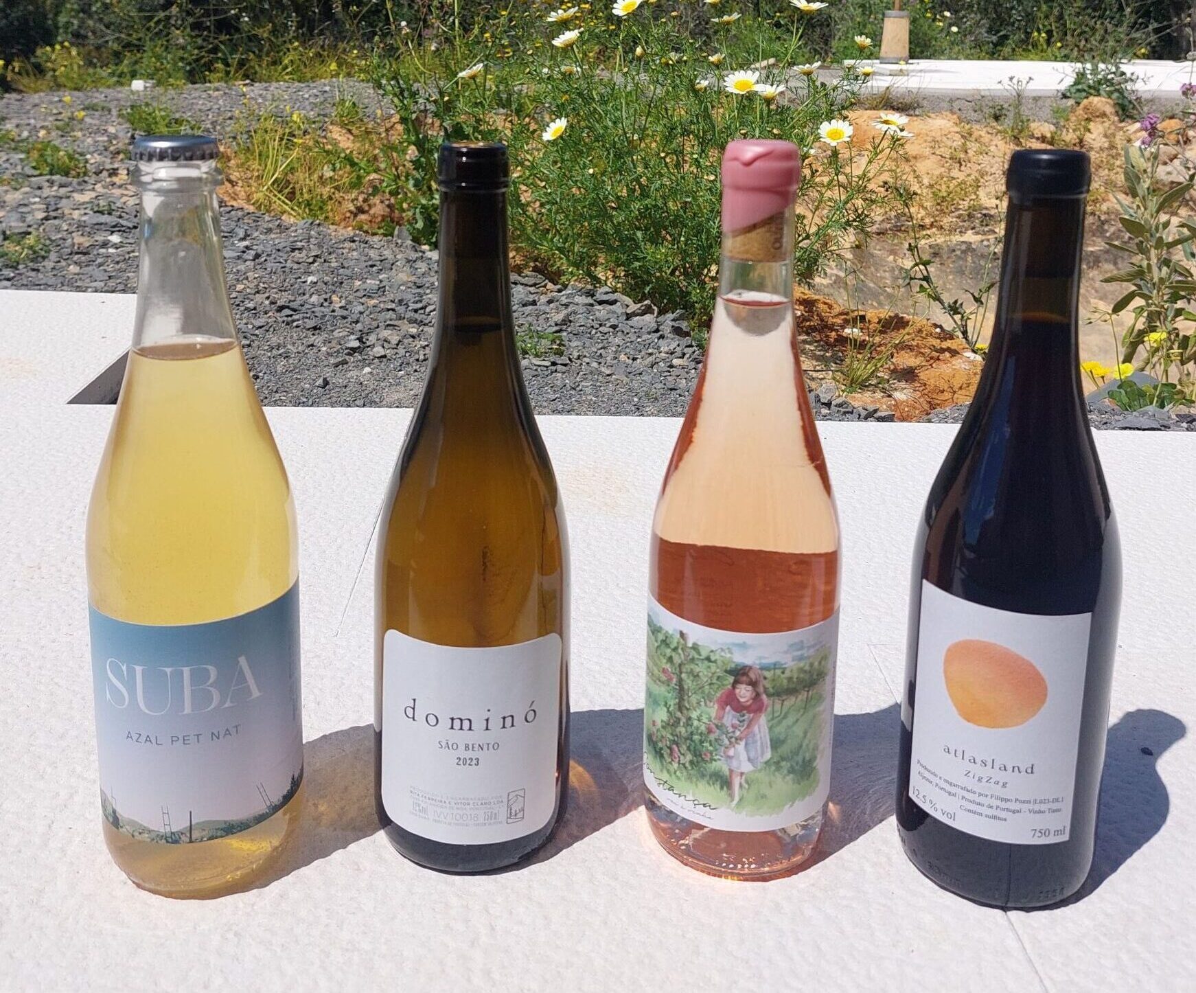 Natural wine selection